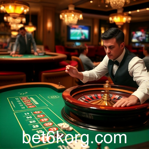 A Experiência Imersiva dos Cassinos Ao Vivo no Bet6k